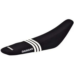 2021-2023 GASGAS MC EC 125 250 350 450 Seat Cover ALL BLACK WHITE TLD #173 LOGO - Picture 1 of 4