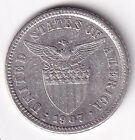 1907-S US Philippines 10 CENTAVOS United States of America Silver Coin Z21