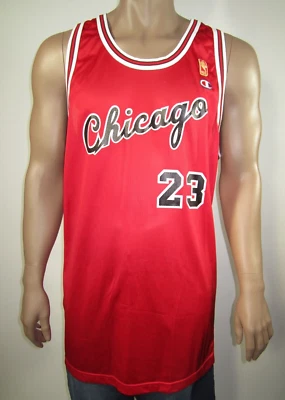 Michael Jordan Chicago Bulls Champion Jersey 52 NWT Vtg Rare NBA 50 Gold Logo MJ - Image 1 of 4