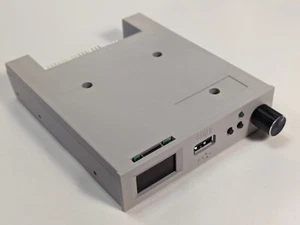Gotek FlashFloppy PLUS - Beige, OLED, Rotary, AT32F435 - Picture 1 of 2