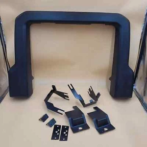 LAND ROVER DEFENDER FRONT Rubber BUMPER A BAR BRUSH GUARD VPLPP0060 - Picture 1 of 6