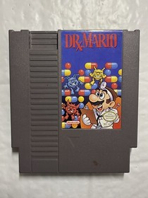 Dr Mario Nintendo NES Original Aut&eacute;ntico Retro Cl&aacute;sico Juego Probado Funciona