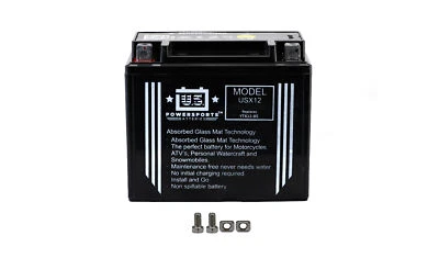 US Powersports Battery For Daelim VL 125 Fi Daystar 2013-2016 - Image 1 of 3