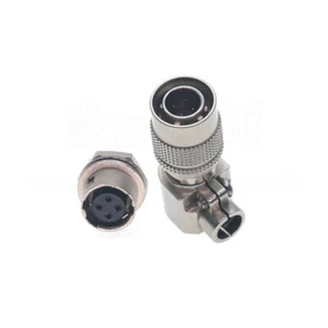Hirose 4pin Adjustable plug, HR10A-7P-4P HR10A-7R-4S Industrial camera plug - Picture 1 of 11