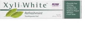 NOW Foods Solutions, Xyliwhite™ Toothpaste Gel, Refreshmint, Cleanses and Whiten - Picture 1 of 1