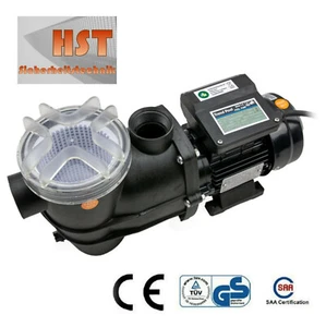 Hst Poolpumpe Profi Leis 10000L/Std Filterpumpe; Umwälz Druck Pumpe für Pool - Bild 1 von 5