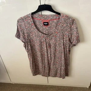 Maine New England Size 16 Top Short Sleeve Viscose Used Condition - Picture 1 of 4