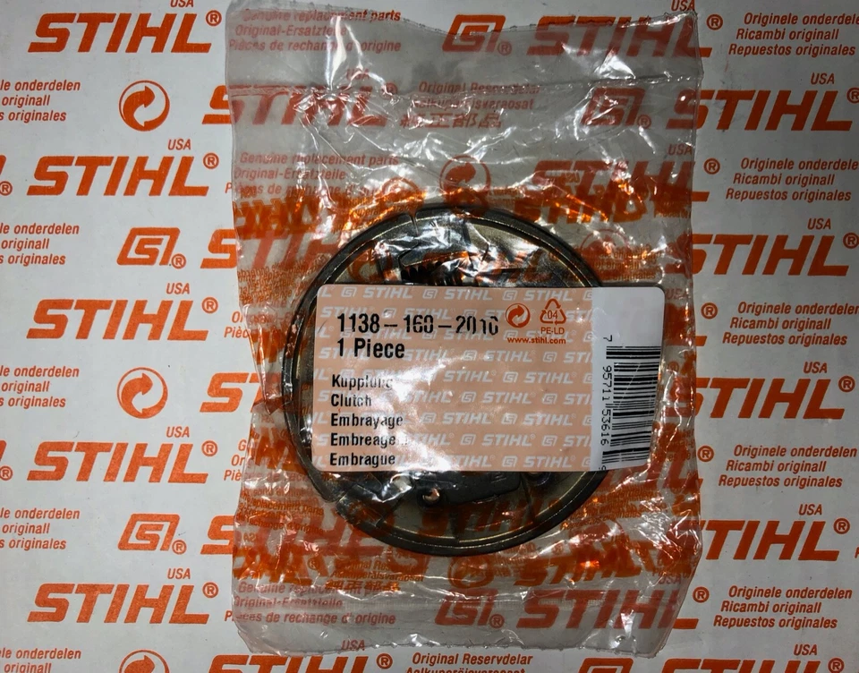 STIHL Ms441 Chainsaw Clutch OEM 1138 160 2010