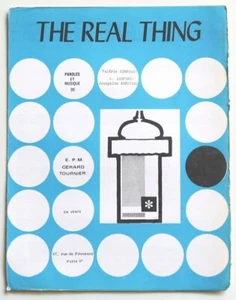 Partition vintage sheet music TINA BRITT : The Real Thing *60's Soul - Picture 1 of 1