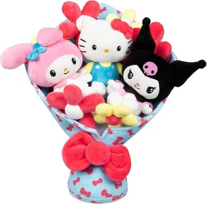 Hello Kitty and Friends 12 inch Plush Celebration Bouquet 9 Plush New - Picture 1 of 11