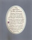 GRANDSON Treasure GOD Gave DEVOTED LOVE Precious SPECIAL JOY verses poem plaques