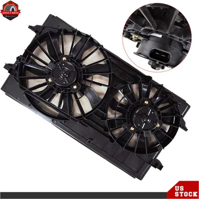 Ventilador de refrigeração condensador radiador elétrico para Chevrolet Malibu 2004-2008 - Imagem 1 de 4