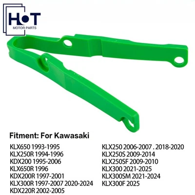 Chain Slider For Kawasaki KX250 KLX250R KLX300R KLX300SM KLX600 KDX200 KDX220R - Image 1 of 4