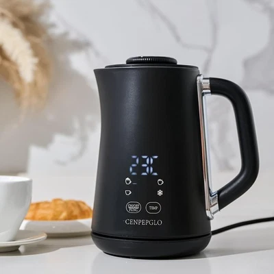Electric Milk Frother,4 In 1 Milk Steamer 16.9oz/500ml Automatic Warm and Cold - Image 1 of 4