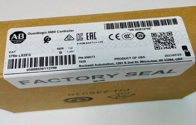 New Allen Bradley 1756-L82ES SER B ControlLogix 5580 Controller ENet Processor - Image 1 of 3
