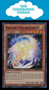Radiant Vouirescence 2022 Tin Dei del Faraone #MP22-EN018 Super Rara Yugioh - Foto 1 di 2