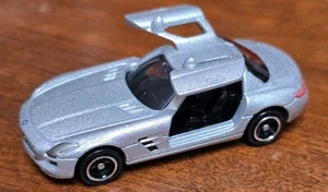 2¾" Takara 1/65 Tomy Tomica 091 No.91 Mercedes-Benz SLS AMG Silver Loose Car - Picture 1 of 12