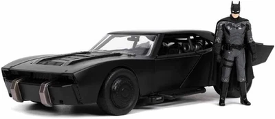 Jada- Batman Batmobile 2022, 253215010, Auto Metallo, Colore Nero, Scala 1:24 - Immagine 1 di 4