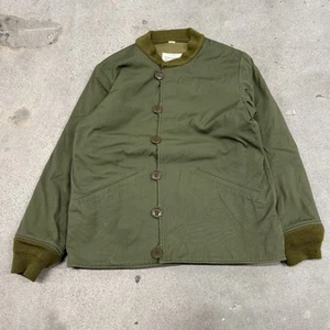 WWII US ARMY “JACKET, FIELD, PILE, OD”-VERY GOOD CONDITIION-DATED 1944-SIZE 36R - Picture 1 of 8