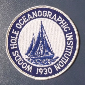 Woods Hole Oceanographic Institute Patch - Bild 1 von 2