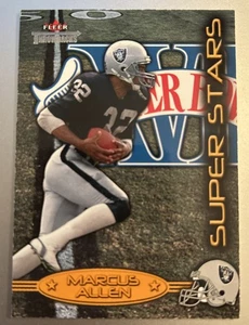 2002 Fleer Throwbacks Super Stars #3 SS Marcus Allen, HOF, Raiders-Chiefs - Picture 1 of 2