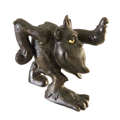 Gordie Gorilla 6" Funny Bookend, Doorstop, Cast Iron Figurine by Design Toscano - Image 1 of 4