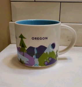 Taza Starbucks Oregon You Are Here Series 2017 14 oz  - Imagen 1 de 7