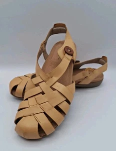 Earth Fischer-Sandalen Leder Damengröße 6M - Bild 1 von 9