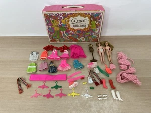 Lote Topper Dawn vintage con 2 muñecas, lote grande de ropa y accesorios y estuche grande - Imagen 1 de 19