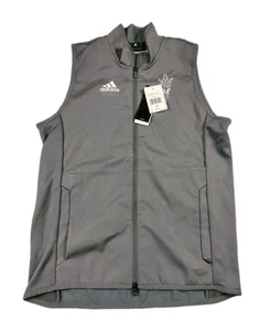 Adidas ASU Arizona .Gilet Uomo Modalità Gioco Grigio S Golf Escursionismo Pesca - Foto 1 di 8