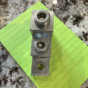 Burndy K11a30u Mechanical Conn,Lug,300 Kcmil To 6 Awg - Bild 1 von 5