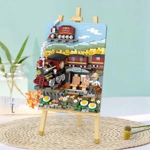 LOZ mini blocchi bambini costruzione giocattoli pittura decorativa ragazze regalo decorazione casa - Foto 1 di 12