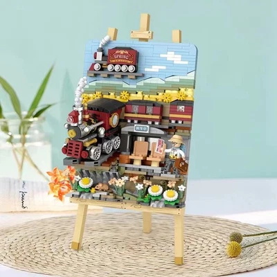 LOZ mini Blocks Kids Building Toys Decorative Painting Girls Gift Home Decor - Image 1 of 4