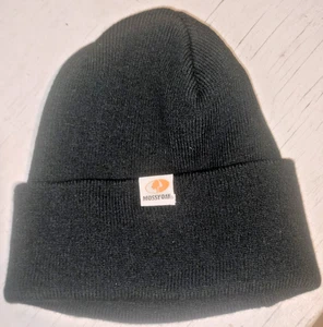 MOSSY OAK Herren Acryl Strick Bündchen Beanie Mütze Einheitsgröße schwarz EUC!! - Bild 1 von 3