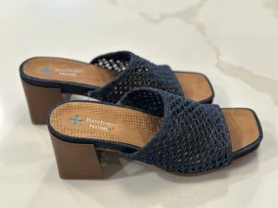 BareTraps осанка + женщин Brenda искусственной кожи поскользнуться на блок каблуки размер 9 - Изображение 1 из 4