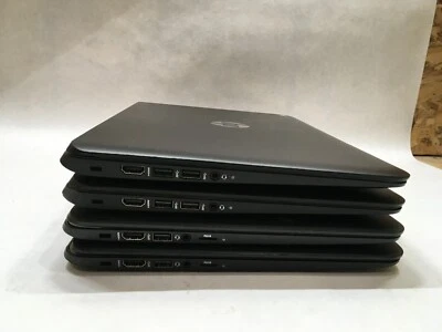 Lot of 4 HP Chromebook 14 SMB/G4 Screen Issues Missing Components For Parts- FT - Image 1 of 4