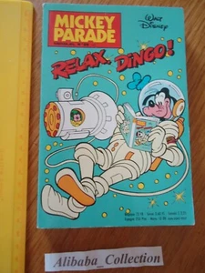 LIVRE ** MICKEY PARADE 89 RELAX DINGO** JOURNAL Walt Disney BD ALBUM - Picture 1 of 3