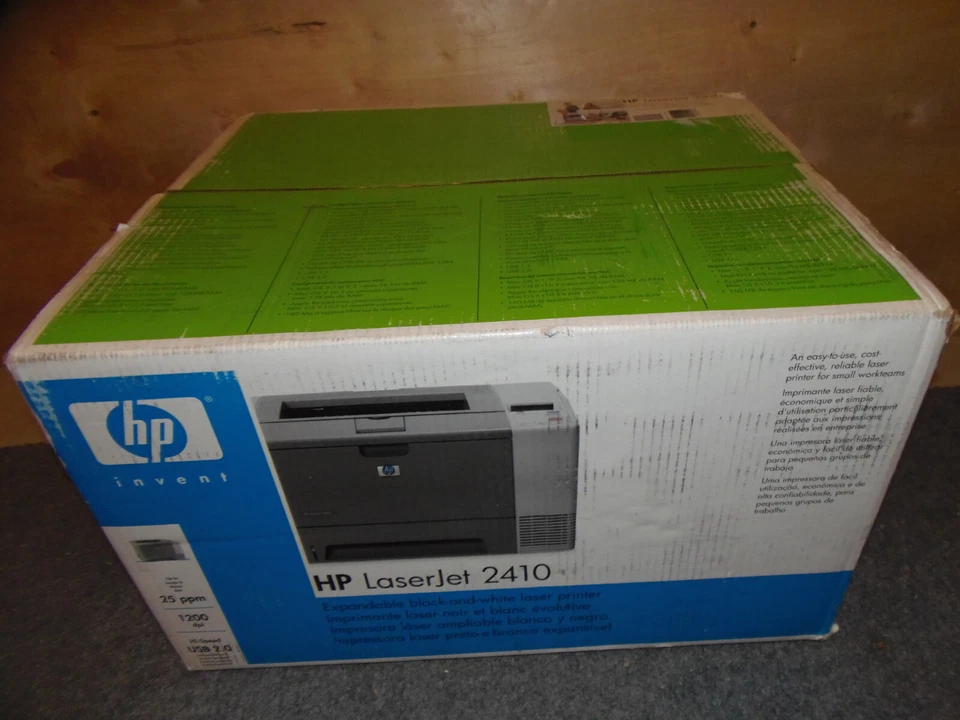 New Sealed HP LaserJet 2410 Workgroup Laser Printer - Image 1 of 1