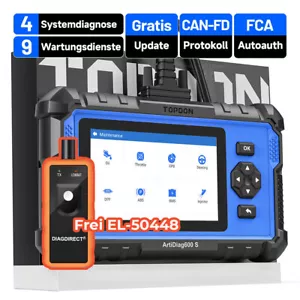 🔥2025 TOPDON AD600S 2.0 Professional Automotive OBD2 Diagnostic Tool Car Scanner TPMS SAS ABS - Picture 1 of 17