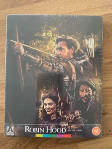 Robin Hood Prince of Thieves 4K Ultra HD Blu-ray Steelbook UK Arrow Zavvi - Picture 1 of 2