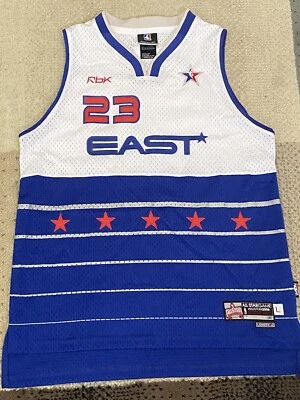 Vintage Rare 2006 Lebron James All-Star Jersey Kids Size Large 14-16 Embroidered - Image 1 of 4