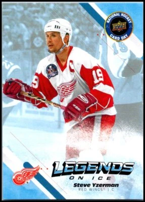 2023 UD National Card Day - Canada   #NHCD-27 Steve Yzerman FREE SHIPPING! - Image 1 of 2