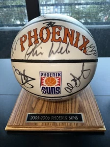 2005-2006 Phoenix Suns Team Signed Basketball Featuring Steve Nash - Picture 1 of 3