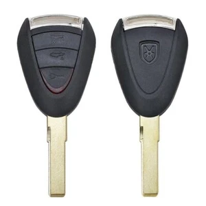 3 Buttons Flip Keyless Entry Remote Folding Key Fob Shell For Porsche Cayman 911 - Picture 1 of 5