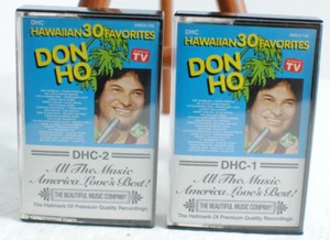 DON HO Hawaiian 30 Favorites 2 Cassettes Set Hits of Hawaii - Picture 1 of 7