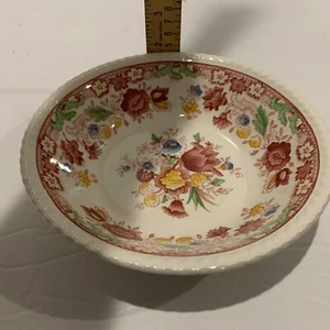 Vintage Soup Bowl Winchester by Johnson Bros/England/Floral No Cracks Or Breaks. - Picture 1 of 4