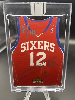 Evan Turner 2010 Panini Threads #12 Jersey Card Die Cut On Card Auto /111 Sealed - Image 1 of 2
