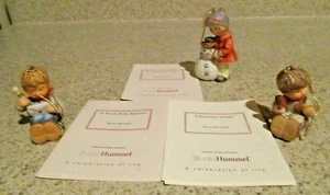 Set of 3 Berta Hummel 1999 Goebel Christmas Ornaments Collections Figurine - Picture 1 of 10