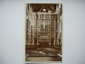 St. Albans Cathedral postcard. - Picture 1 of 2