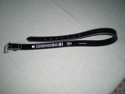 Damen Gürtel 75 cm schwarz Breite 3 cm - Bild 1 von 3